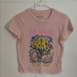 Kids Pink Graphic T-Shirt